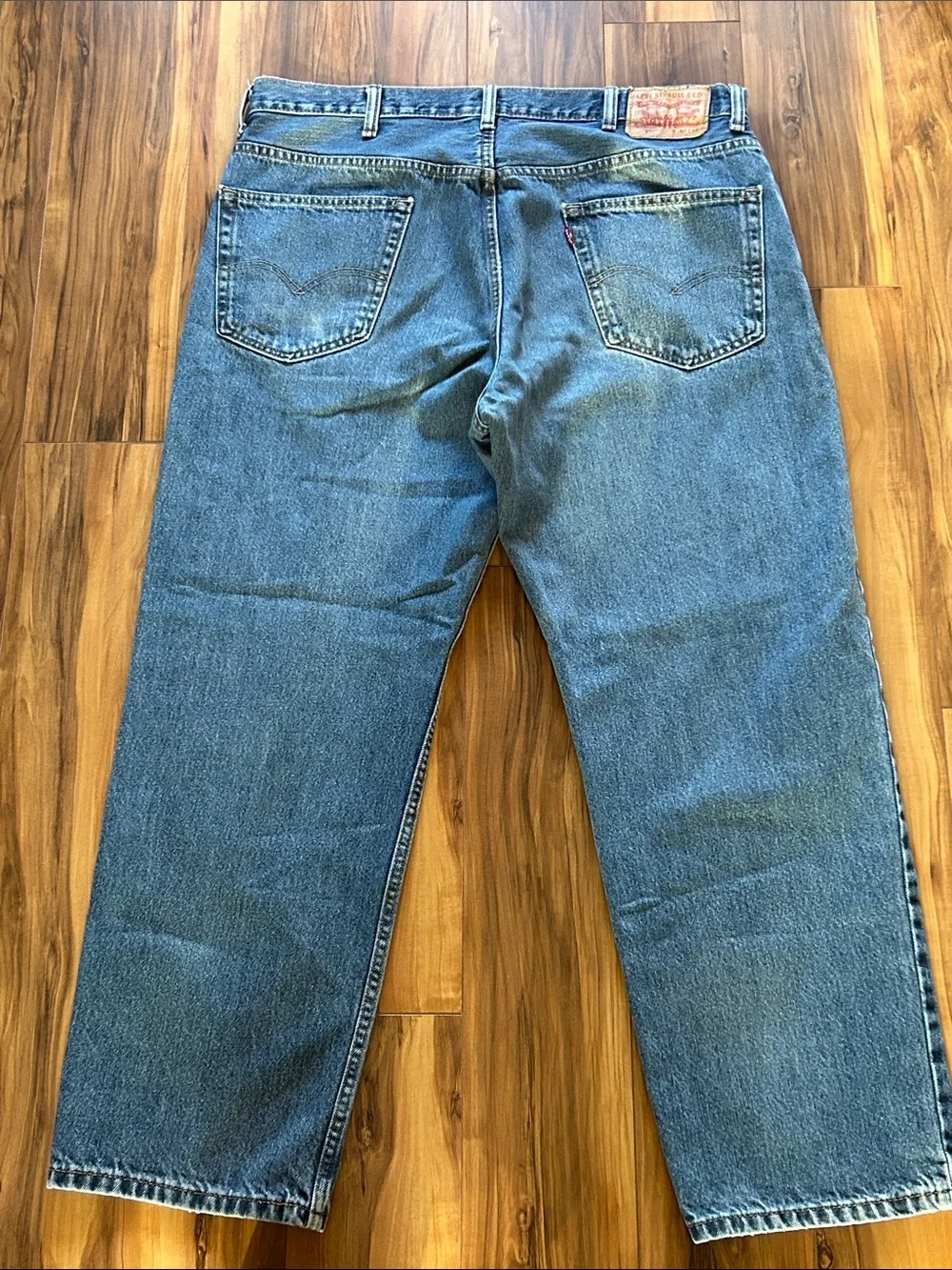 Levi’s Mens 550 Relaxed Straight Jeans 40 x 30